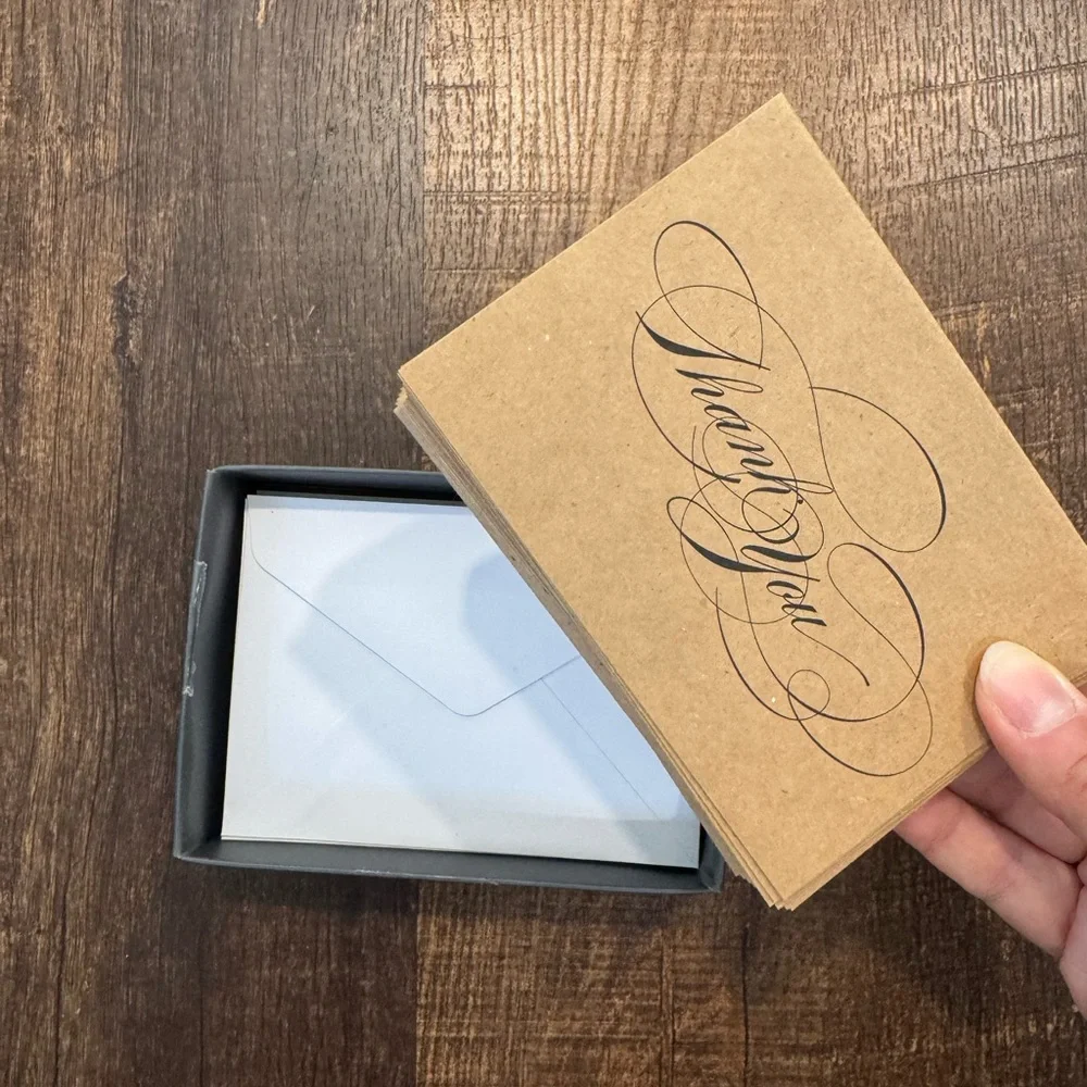 Gartner Studios Thank You Cards - Black